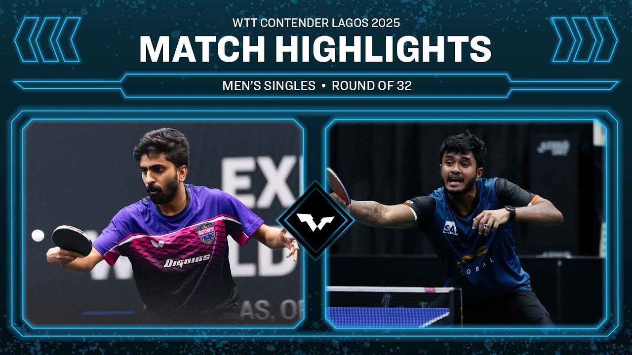Sathiyan Gnanasekaran vs Arnav Karnavar | MS R32 | 