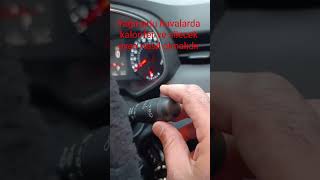 YAĞMURLU HAVALARDA KALORİFER VE SİLECEK AYARI NASIL OLMALIDIR NE YAPMALIYIZ #keşfet #direksiyon