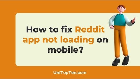 How to Fix Reddit app not loading on mobile data