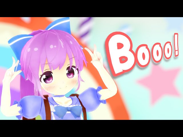 【3D】Booo! / 西沢P　covered by ゆこ【歌ってみた】