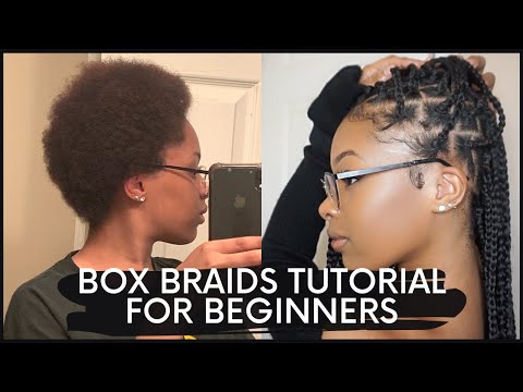 How To Grip Your Hair | Box Braids Tutorial For Beginners