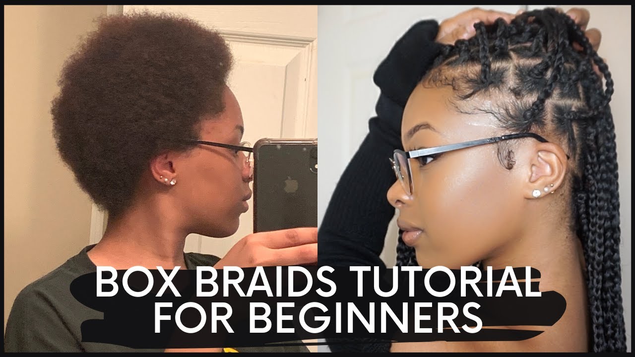 How To Grip Your Hair | Box Braids Tutorial For Beginners
