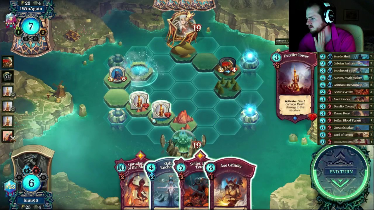 Faeria - Turning Big-Azarai into Baby-Azarai (Highlight)