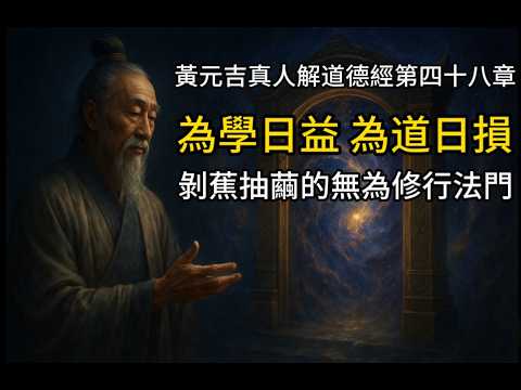 第48章・黃元吉《道德經講義》