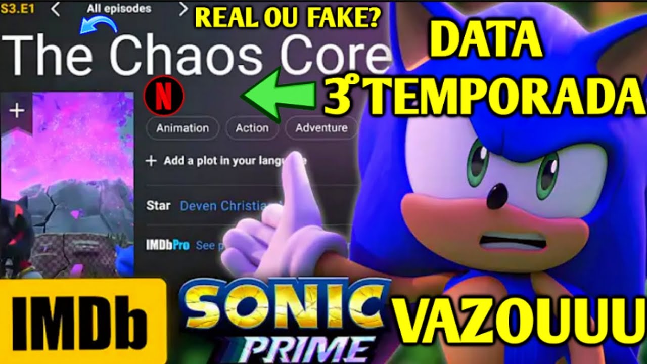 Sonic Prime 3ª temporada - AdoroCinema