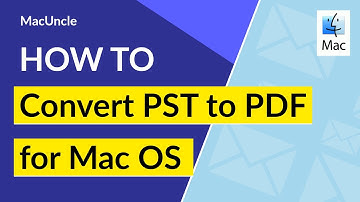 Mac PST to PDF Converter | Know How the Tool Works on Mac OS