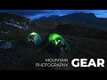 Mountain Photography Gear - Backpacking and camera kit
