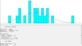Input Analyzer pada Software Arena screenshot 3