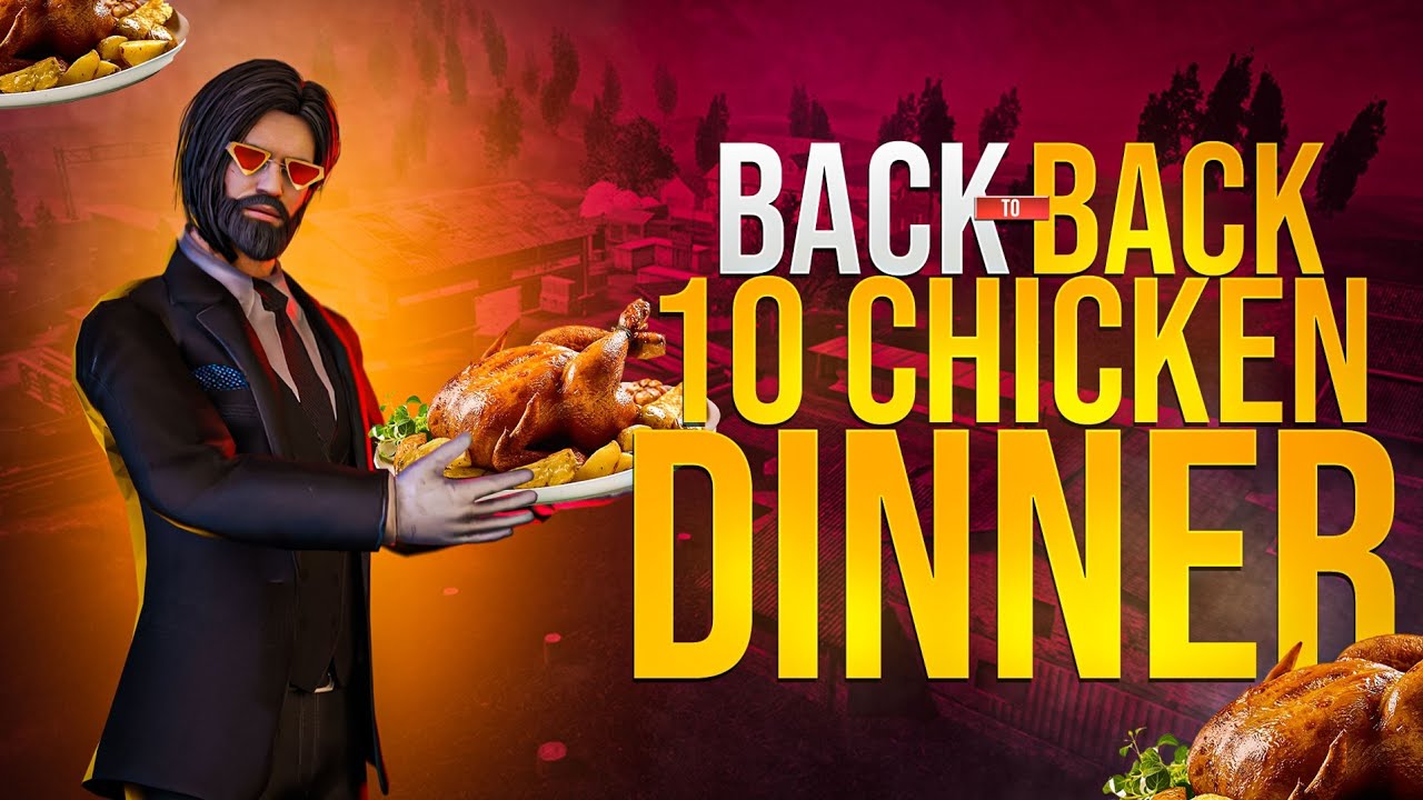 Back To Back Chicken Dinner Challenge ️Rank 5😎| Tph KHAUF | PUBG MOBILE ...