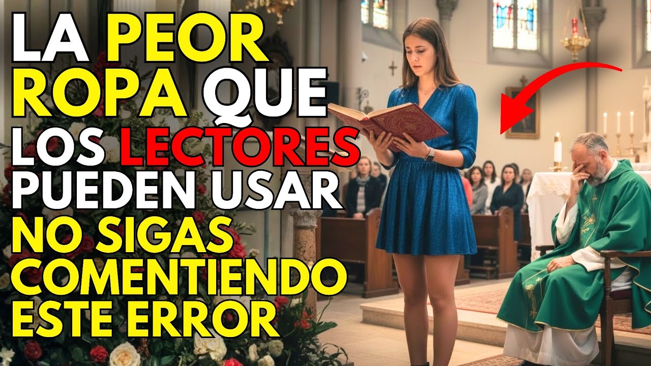 Vestidos para servir: cómo debe presentarse un lector en la Misa y qué errores evitar