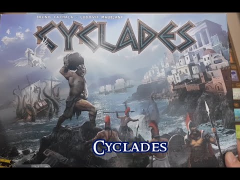 სამაგიდო თამაში - Cyclades/ციკლადები - მიმოხილვა