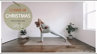 12 DAYS OF CHRISTMAS🎄Yoga Challenge!! | Day 6