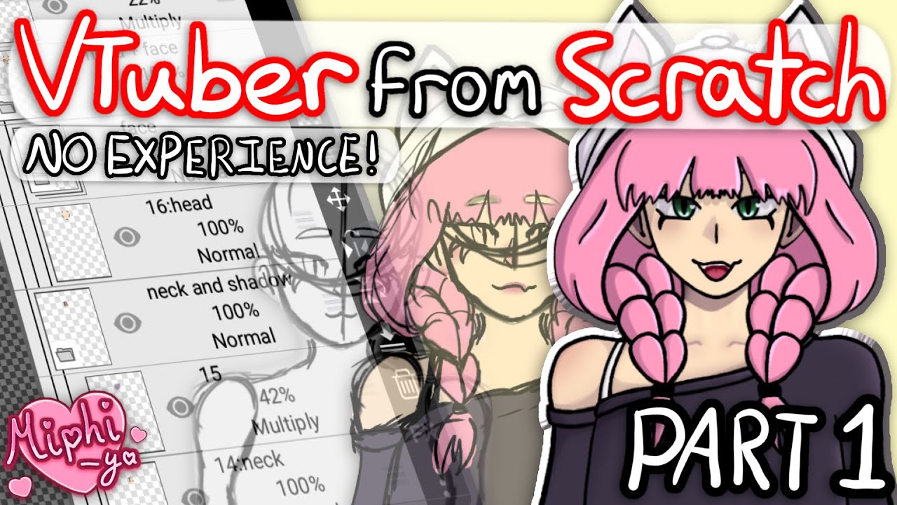 Making a VTUBER model is HARD... So I Did it Anyway!