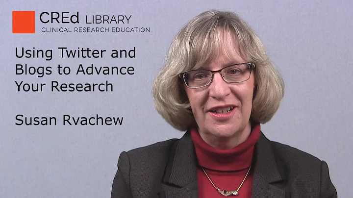 Using Twitter and Blogs to Advance Your Research: ...