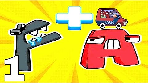 Alphabet Monster Merge Master - Walkthrough Part 1 Levels 1-10 - Android ios Gameplay