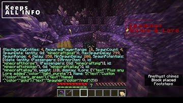 Advanced Spawner Silktouch Minecraft Data Pack