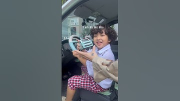 Chơi Xe Mini Ước Có Xe Hơi Thật Và Cái Kết #mini #car #miniev #wuling #funny #rabbit #cute #beauty