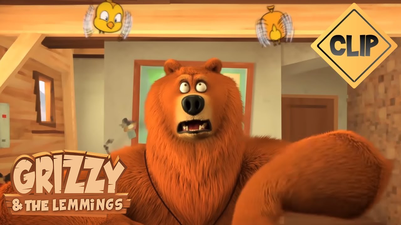Prisonniers d'un dessin animé ! - Grizzy et les Lemmings ... Prisonniers d'un dessin animé ! - Grizzy et les Lemmings ...
