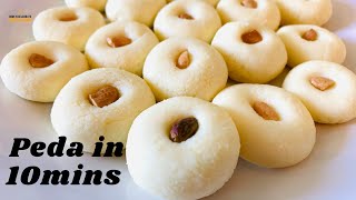 Diwali sweets | peda | instant peda | milk powder sweets #youtubeshorts #diwalisweets #sweet #diwali