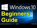 ✔️ Windows 10 - Beginners Guide for Dummies and Seniors - Introduction to Windows 10