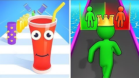 ✅ Blob Runner 🆚 Juice Run - Gameplay iOS,Android Video Pro Walkthrough Mobile Game All Levels IMZXKJ