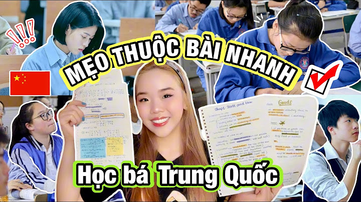 Cách nào để học bài mau thuộc hiệu quả năm 2024