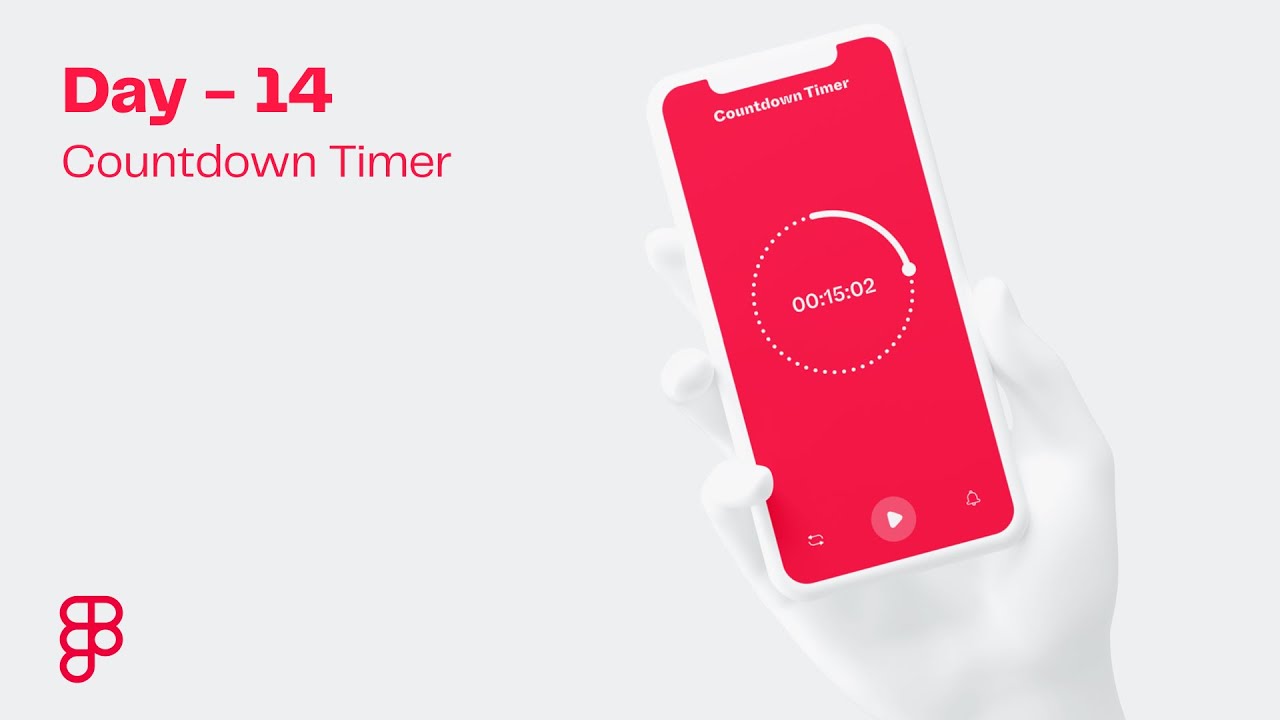 Daily UI Design Challenge: Countdown Timer