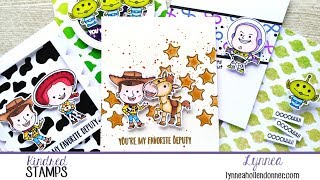 Kindred Stamps Toy Box 5 Cards 1 Kit and Unboxing