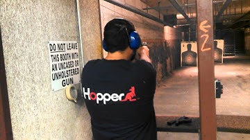 S&W SW40VE Sigma Series .40 cal at the range