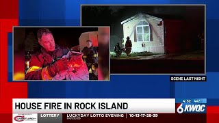 2 pets saved from mobile home fire