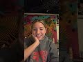 Kenzie Ziegler singing for fans and talks about TikTok ban - instagram ig live July 31, 2020