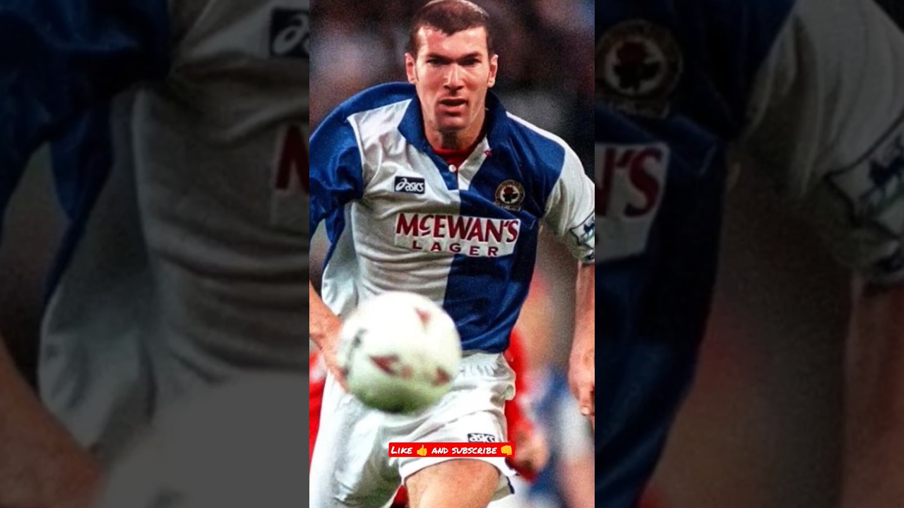 When Blackburn Rovers won the Premier League with Zinedine Zidane