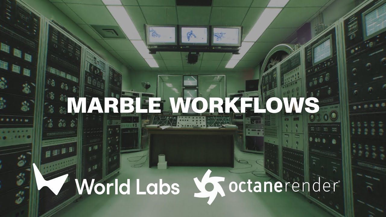 Creating Multi-World Workflows Using Marble with Octane