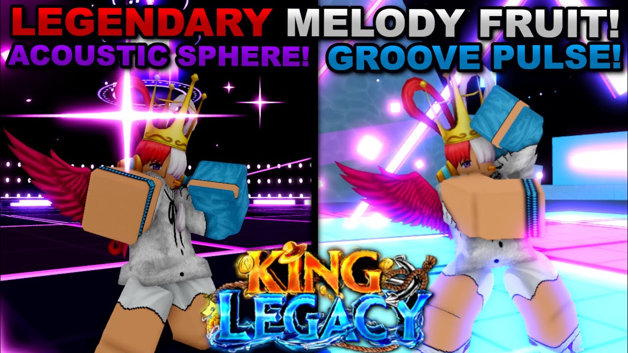 ‧₊˚ੈ✩꒰ঌキンブレシート オーダー♡ツアーやライブの準備に໒꒱ੈ‧₊˚✩ The *NEW* Legendary Melody Fruit In Roblox King Legacy Update 8