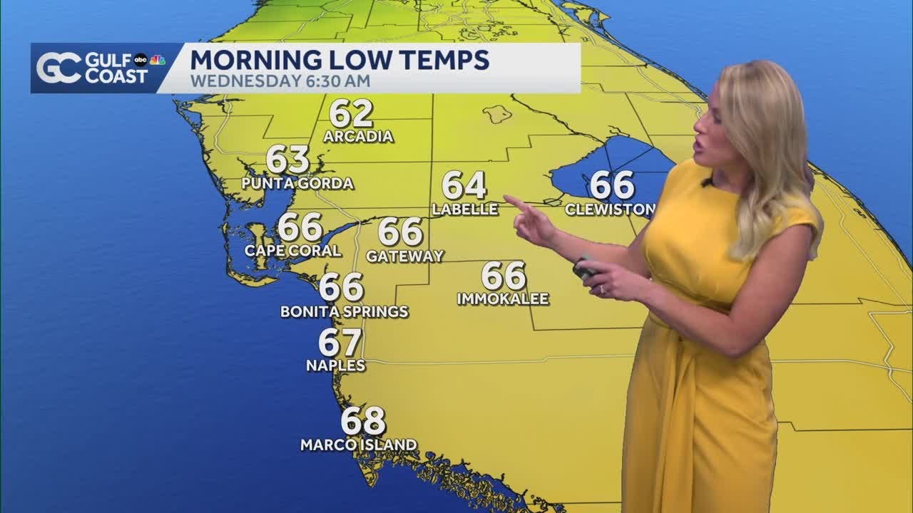 Cooler Wednesday on the Gulf Coast - YouTube