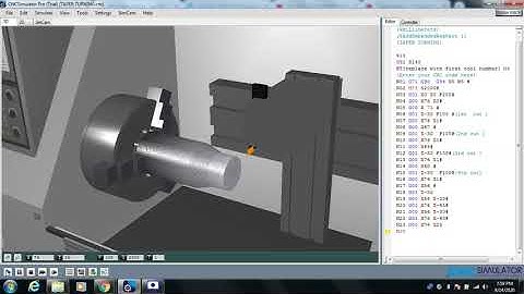CNC Program for Taper Turning operation