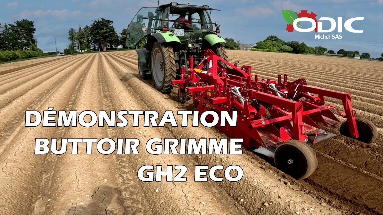 Démonstration Butoir GH 2 GRIMME par Michel ODIC SAS