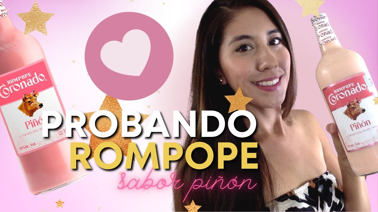 Probando el Rompope sabor piñon. - Coronado - YouTube