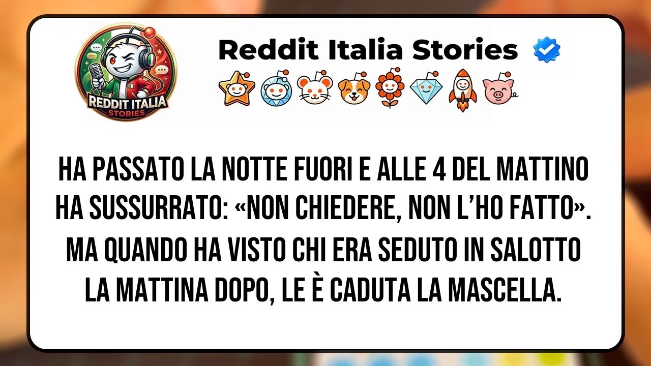 Alle quattro e quarantasette del mattino ero sveglio a fissare la ventola del soffitto, quando ho sentito la macchina di mia moglie entrare nel vialetto. Non è entrata subito. È rimasta al buio in...