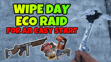 Crazy Wipe Day Eco Raid - Rust Console Edition