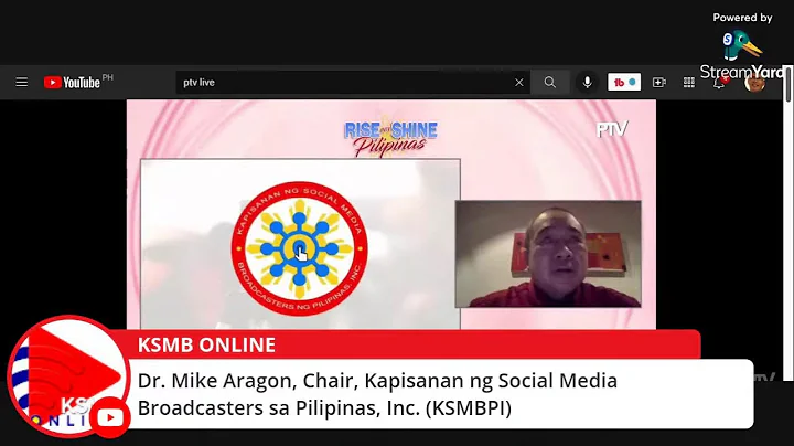 Dr. Mike Aragon on PTV 4