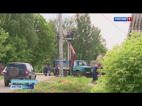 Обстрелы в Клинцовском районе