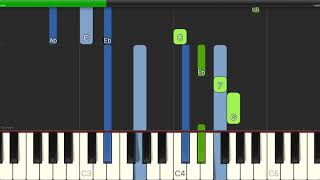 Stephen Sondheim - Losing My Mind - Easy Piano with Chords