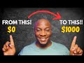 How To Make Your FIRST OR NEXT $1000 Sharing What You Know