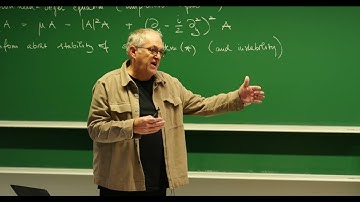 23. Newell-Whitehead-Segel Equation, Symmetry Derivation of NWS, Secondary Instabilities