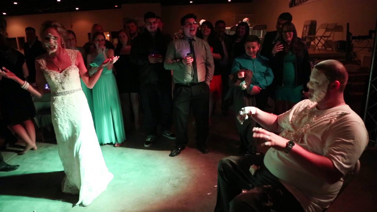 Expressions Photo and Design Thomas and Katie Wedding Pie in the face 1