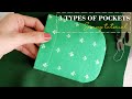 Sewing Techniques For Beginners | How To Sew Some Kinds Of Beautiful Pockets | Thuy Sewing