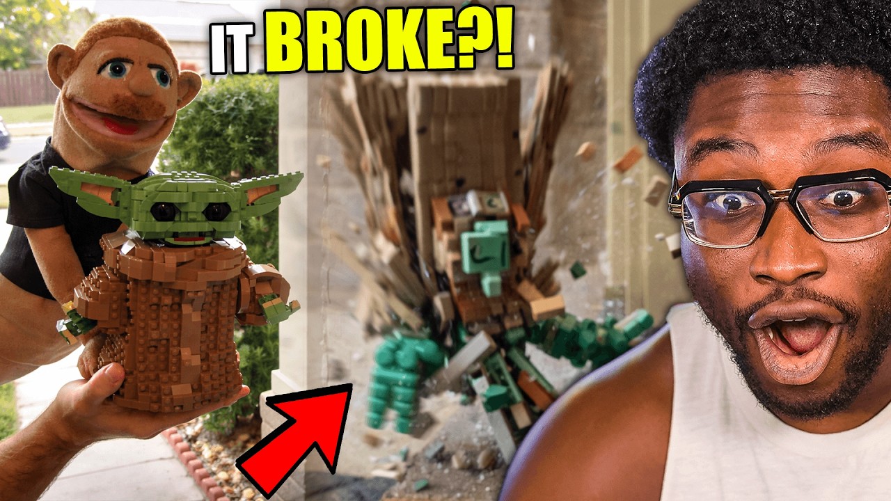 His $500 LEGO Creations Keep Breaking (SML)