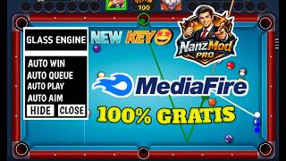 UPDATE NEW KEY GLASS ENGINE GRATIS❗ CHEAT 8 BALL POOL MOD APK TERBARU 2026 GARIS PANJANG NO ROOT