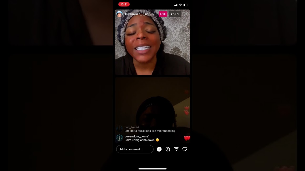 Derek Sister Elizabeth And Monique Sister Fight on Live!